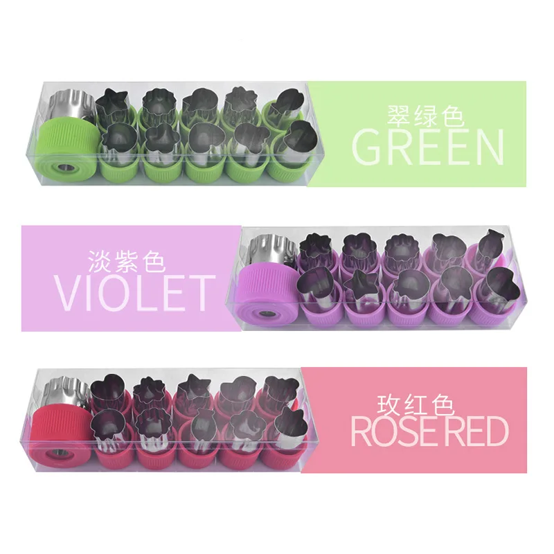 12pcs Stainless Steel Cookie Cutters Moulds Stainless Steel Vegetable Fruit Cutter Mold Flowers Cartoon Shape Cutting Mold Decor
12pcs Stainless Steel Cookie Cutters Moulds Stainless Steel Vegetable Fruit Cutter Mold Flowers Cartoon Shape Cutting Mold Decor