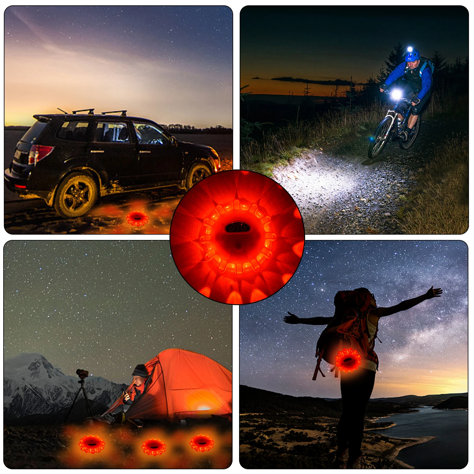 M-agnetic Emergency Roadside Safety Light Warning Light Road Flares Rescue Lamp Wireless LED Strobe Flashlights Car Beacon Lamp
M-agnetic Emergency Roadside Safety Light Warning Light Road Flares Rescue Lamp Wireless LED Strobe Flashlights Car Beacon Lamp