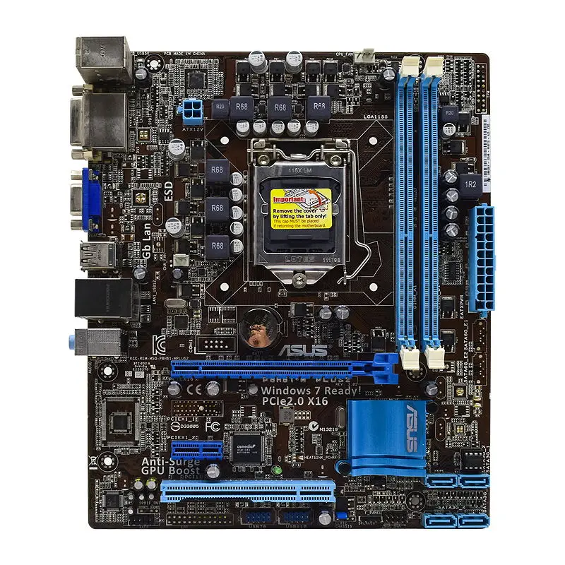 Материнская плата LGA 1155 ASUS P8H61-M PLUS2, материнская плата LGA 1155 DDR3 16 ГБ intel H61 USB2.0 HDMI ATX для Core i5-2310 cpus
Материнская плата LGA 1155 ASUS P8H61-M PLUS2, материнская плата LGA 1155 DDR3 16 ГБ intel H61 USB2.0 HDMI ATX для Core i5-2310 cpus
