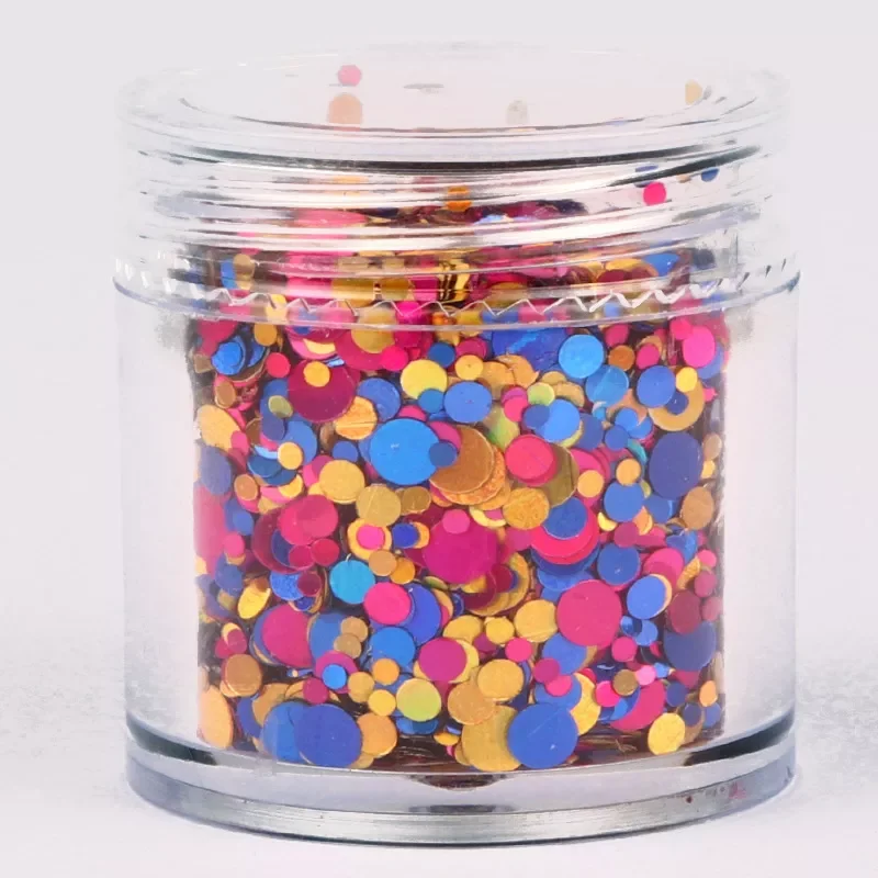 NEW IN Round Nail Sequins Colorful Mixed Size Nails Flake Circle Glitter Paillette Charm Nail Art Decoration Manicure
NEW IN Round Nail Sequins Colorful Mixed Size Nails Flake Circle Glitter Paillette Charm Nail Art Decoration Manicure