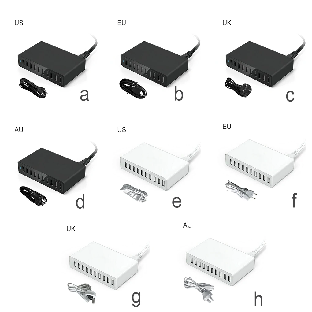 1 Set USB Chargers Multi-ports High-efficiency Charger Heads Charging Tool for House Shop Company Office White UK Plog
1 Set USB Chargers Multi-ports High-efficiency Charger Heads Charging Tool for House Shop Company Office White UK Plog