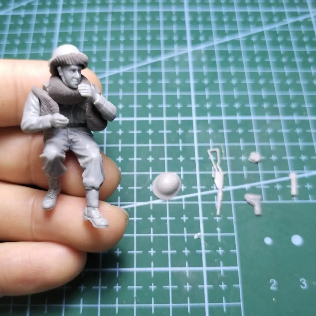 1/35 фигурка модели из смолы GK, британский солдат, несобранный и Неокрашенный комплект 
1/35 фигурка модели из смолы GK, британский солдат, несобранный и Неокрашенный комплект