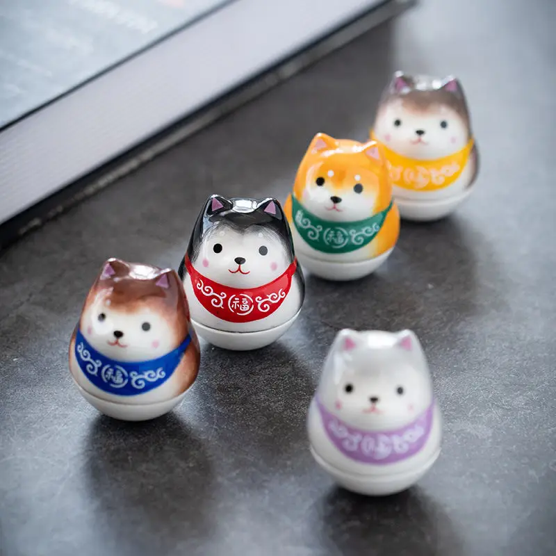 Cute Dog Tumbler Japanese Style Shiba Inu Animals Shape Cartoon Handmade Ceramics Creative Home Decor Desktop Ornaments 2022 Hot
Cute Dog Tumbler Japanese Style Shiba Inu Animals Shape Cartoon Handmade Ceramics Creative Home Decor Desktop Ornaments 2022 Hot