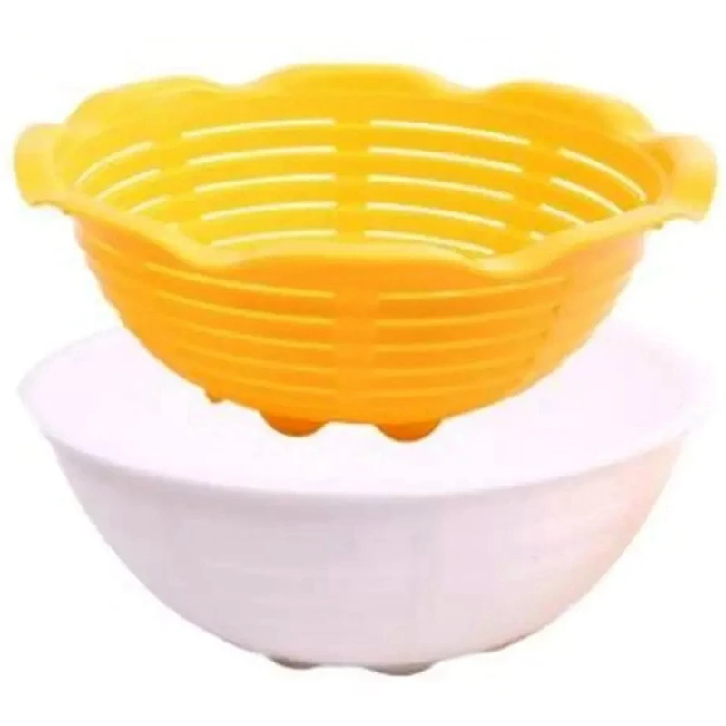 2X Plastic Fermentation Basket Bread Proofing Basket Kitchen Sourdough Basket
2X Plastic Fermentation Basket Bread Proofing Basket Kitchen Sourdough Basket