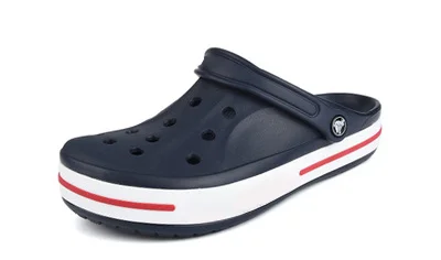 Zuecos de marca de lujo para Hombre, zapatos informales de goma impermeables para la playa, zapatillas de plataforma Unisex, 
Zuecos de marca de lujo para Hombre, zapatos informales de goma impermeables para la playa, zapatillas de plataforma Unisex,