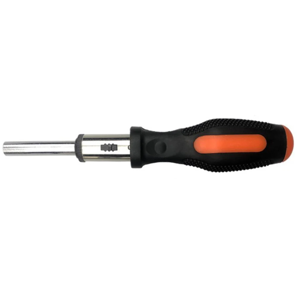 High Torque Ratchet Screwdriver with Sturdy Steel Head and Straight Shank for Efficient Screw and Fixing Removal and Insertion
High Torque Ratchet Screwdriver with Sturdy Steel Head and Straight Shank for Efficient Screw and Fixing Removal and Insertion