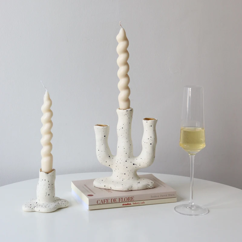 Ink Dot Resin Candle Holders Candlestick Photography Table Candle Stand Exquisite Candlestick Nordic Table Home Decor
Ink Dot Resin Candle Holders Candlestick Photography Table Candle Stand Exquisite Candlestick Nordic Table Home Decor