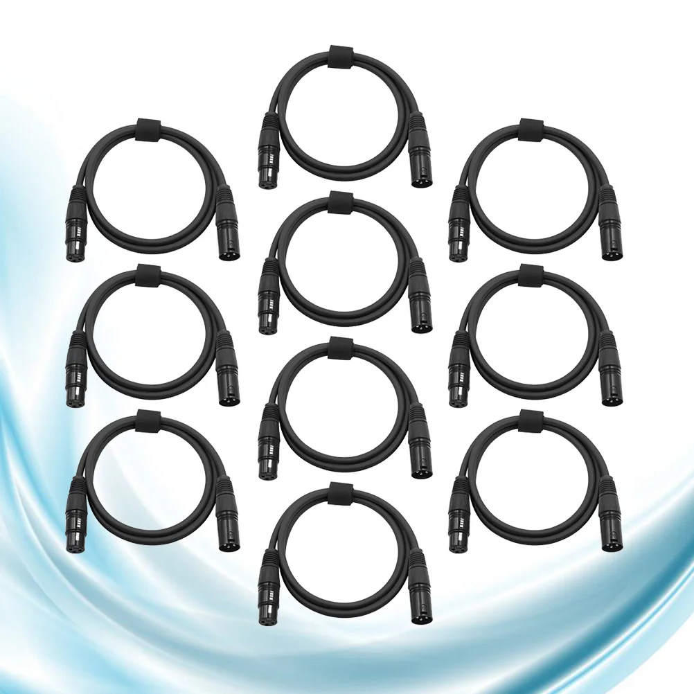 10 Pcs Spot Lights Par Signal Cable Male Female DMX Stage Lighting Moving Head 3-Pin
10 Pcs Spot Lights Par Signal Cable Male Female DMX Stage Lighting Moving Head 3-Pin