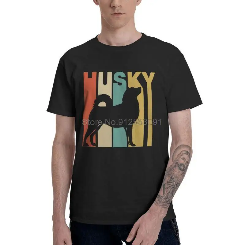 Male Vintage Husky T-Shirt Novelty Siberian Dog Lover Gift Tshirt Short Sleeve Hip Hop T Shirt funny Cotton Tee Tops Gift
Male Vintage Husky T-Shirt Novelty Siberian Dog Lover Gift Tshirt Short Sleeve Hip Hop T Shirt funny Cotton Tee Tops Gift