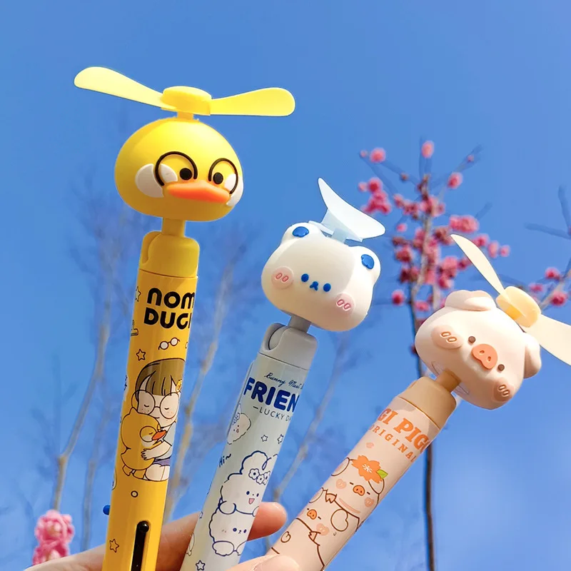 Creative Fan Pen Kawaii Unisex Pen Student Use Black Pen Multifunctional Fan Pen Girl Heart Net Red Ballpoint Office School Pen
Creative Fan Pen Kawaii Unisex Pen Student Use Black Pen Multifunctional Fan Pen Girl Heart Net Red Ballpoint Office School Pen