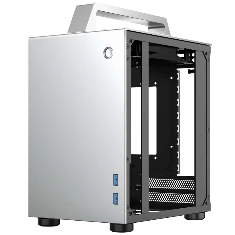 Рождественская распродажа, Вертикальный чехол для игрового ПК ATX Tower-черный, серебристый и красный цвета
Рождественская распродажа, Вертикальный чехол для игрового ПК ATX Tower-черный, серебристый и красный цвета