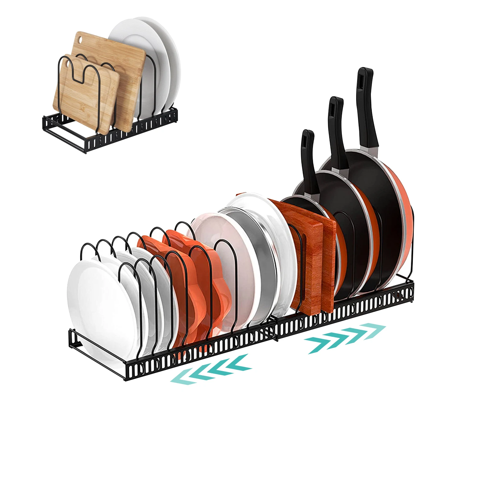 Pot Rack Pot And Pan Organizer For Cabinet Kitchen Holder Pans Pots Lid Organizer Rack 10 Dividers Kitchen Accessories Set
Pot Rack Pot And Pan Organizer For Cabinet Kitchen Holder Pans Pots Lid Organizer Rack 10 Dividers Kitchen Accessories Set