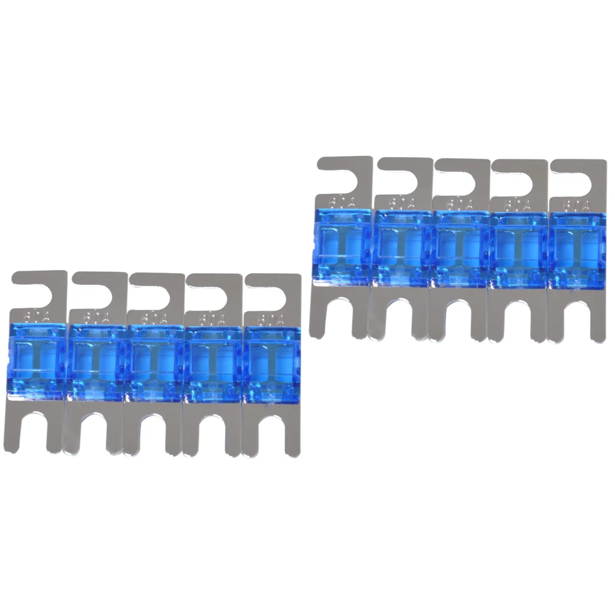 10 Pcs Mini ANL Mini Fuses 60A Car Audio Power Wire Boat Auto Electronics Fuse (Blue)
10 Pcs Mini ANL Mini Fuses 60A Car Audio Power Wire Boat Auto Electronics Fuse (Blue)
