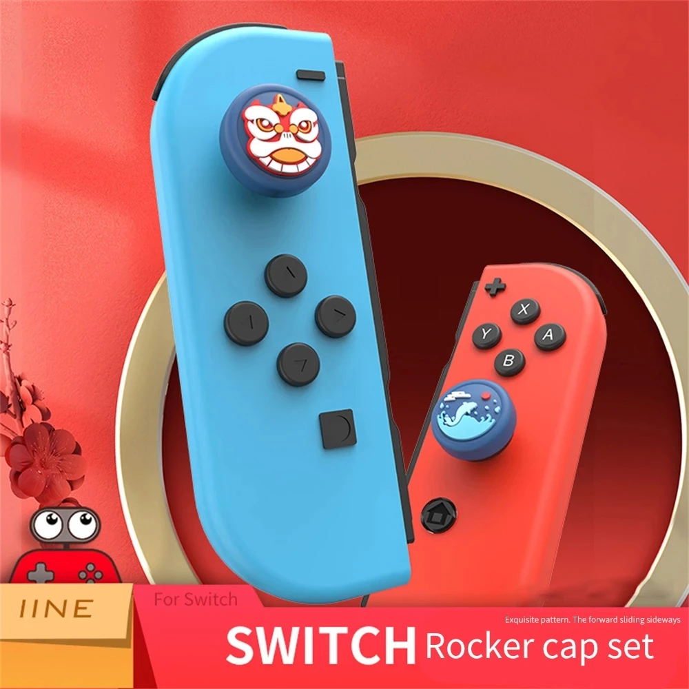 Cartoon Lion Joystick Cover For Nintendo Game Controller Thumb Stick Case Switch Controller Thumb Stick Grip Cap Joystick Cover
Cartoon Lion Joystick Cover For Nintendo Game Controller Thumb Stick Case Switch Controller Thumb Stick Grip Cap Joystick Cover