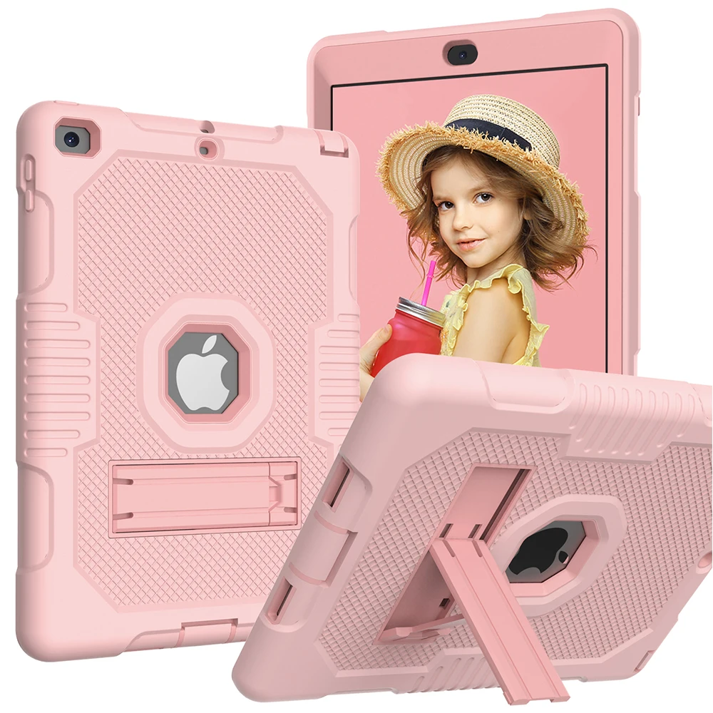 for New iPad 9.7inch 5th 6th 2017 2018 Shockproof Case Armor Stand Cover Dual Color Kickstand Tablet PC Protective Hard Shell
for New iPad 9.7inch 5th 6th 2017 2018 Shockproof Case Armor Stand Cover Dual Color Kickstand Tablet PC Protective Hard Shell