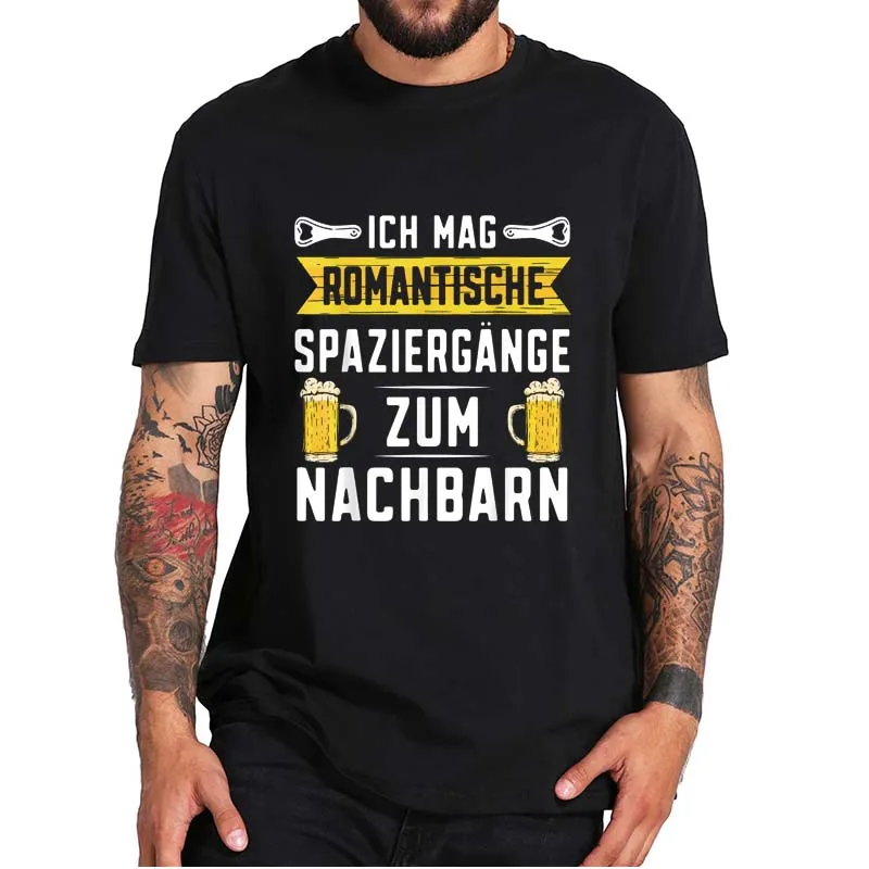 Walks To Neighbour Beer Drinker Funny T-Shirt Casual Men's 100% Cotton Tee Tops Oversized Homme Camiseta Gift For Beer Lovers
Walks To Neighbour Beer Drinker Funny T-Shirt Casual Men's 100% Cotton Tee Tops Oversized Homme Camiseta Gift For Beer Lovers