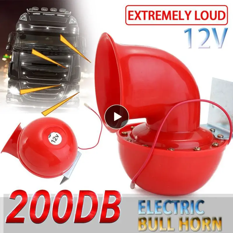 200DB 12V Car Horn Super Loud Sound Electric Bull Air Horn Snail Motorcycle Horn Auto Truck Horn Taxi Ship Horn Police Siren New
200DB 12V Car Horn Super Loud Sound Electric Bull Air Horn Snail Motorcycle Horn Auto Truck Horn Taxi Ship Horn Police Siren New