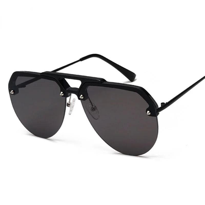 New Fashion Semi Rimless Pilot Red Sunglasses Women Luxury Oversized Sun Glasses for Men Twin Beam Vintage Retro Sunglass UV400
New Fashion Semi Rimless Pilot Red Sunglasses Women Luxury Oversized Sun Glasses for Men Twin Beam Vintage Retro Sunglass UV400