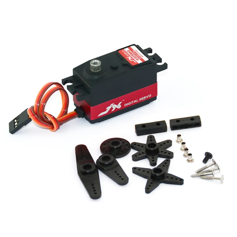 JX Servo 4409mg 9kg Metal Tooth Digital Short Body Steering Gear Drift Vehicle Model Aircraft Robot UAV 
JX Servo 4409mg 9kg Metal Tooth Digital Short Body Steering Gear Drift Vehicle Model Aircraft Robot UAV