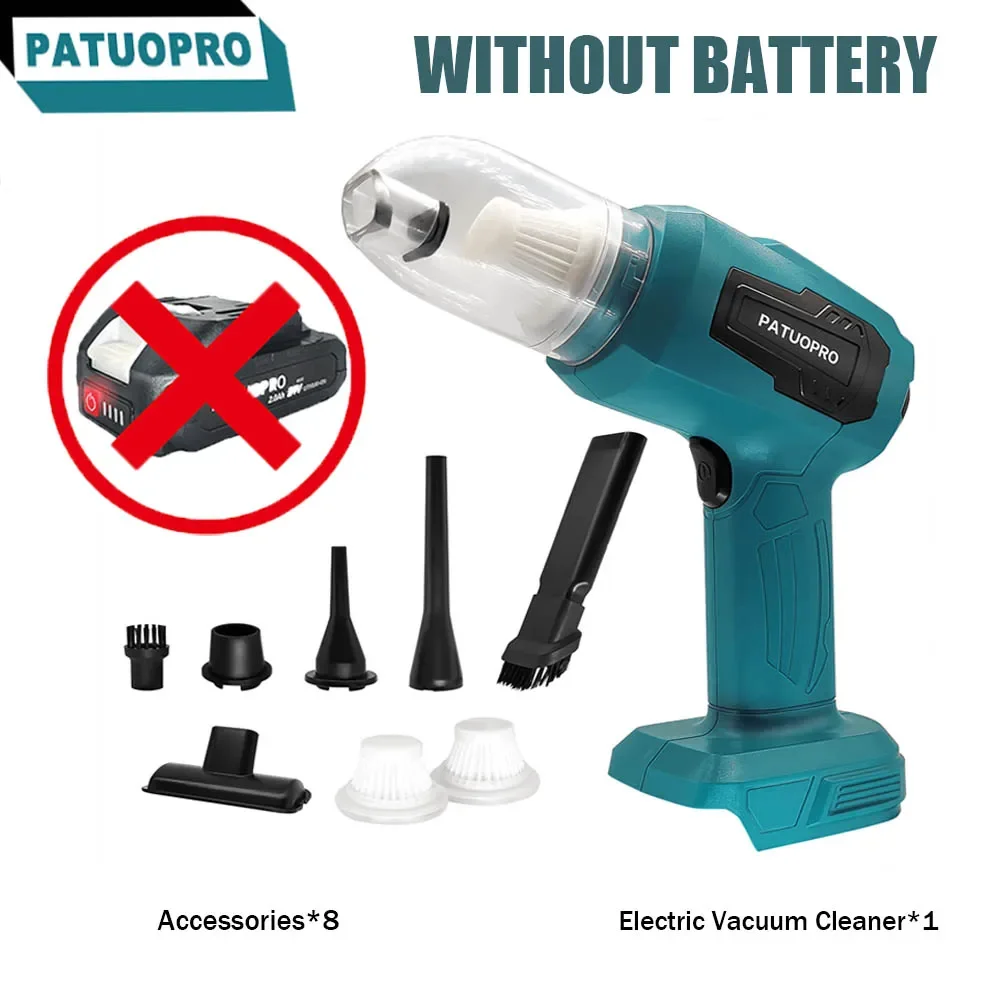 Портативный беспроводной пылесос PATUOPRO для Makita 18 В
Портативный беспроводной пылесос PATUOPRO для Makita 18 В