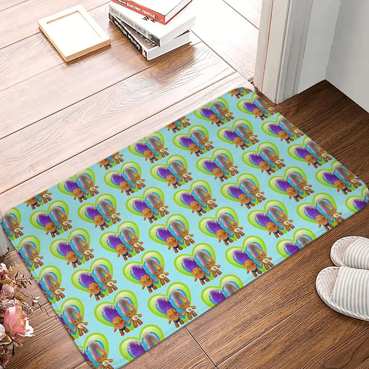 Troll Doll With Sparkling Hair Non-slip Doormat Colorful Hair Living Room Kitchen Mat Welcome Carpet Flannel Pattern Decor
Troll Doll With Sparkling Hair Non-slip Doormat Colorful Hair Living Room Kitchen Mat Welcome Carpet Flannel Pattern Decor