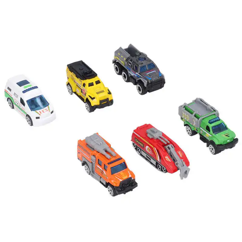 6pcs Mini Car Truck Model Toy Simulated Alloy Diecast Vehicle Model Educational Car Model Figure Toy Collection Gift Children
6pcs Mini Car Truck Model Toy Simulated Alloy Diecast Vehicle Model Educational Car Model Figure Toy Collection Gift Children