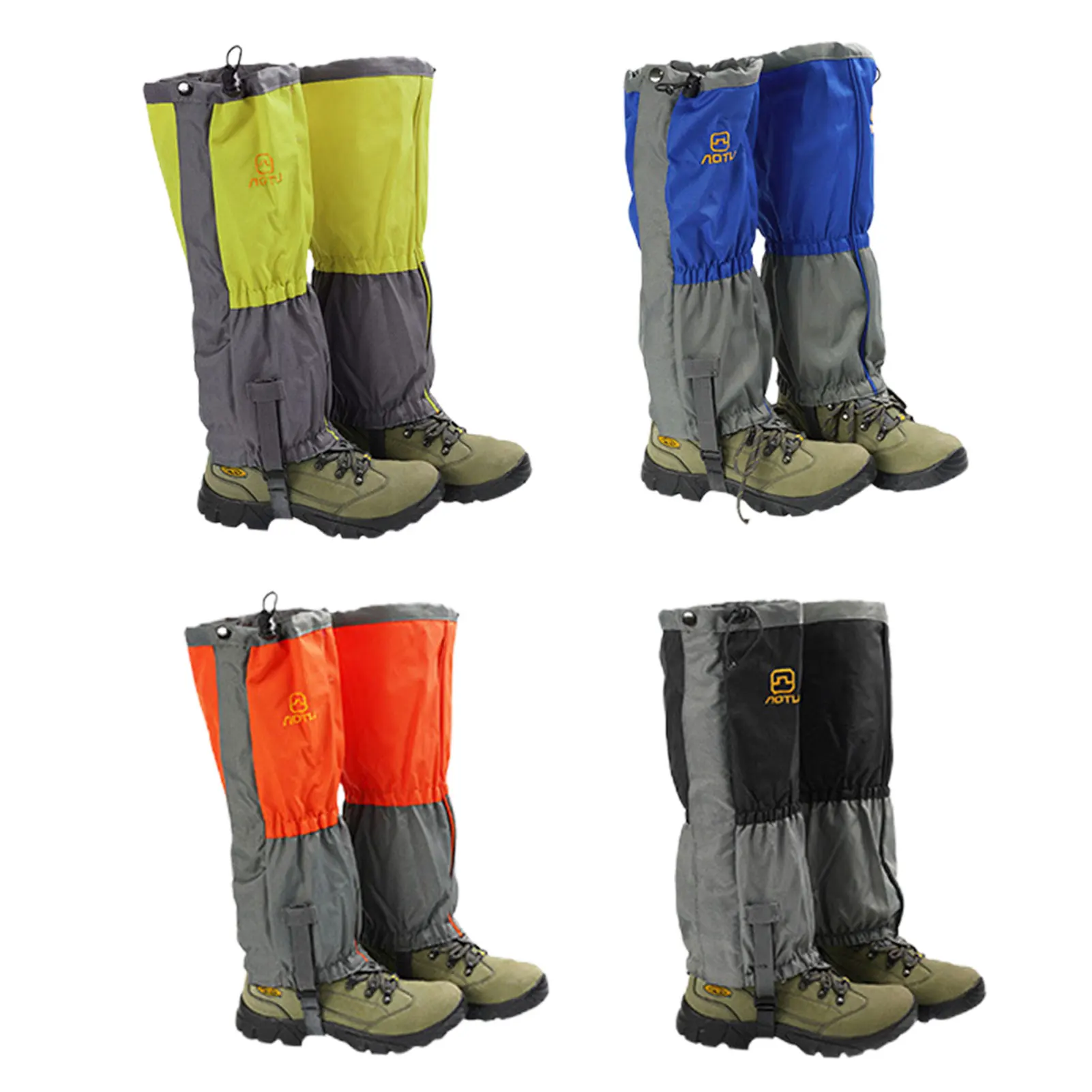 

Waterproof Leg Covers Unisex Leg Gaiters Foot Cover For Mountaineering Skiing Ski Boot Travel Shoe Snow Gaiters Legs Protection