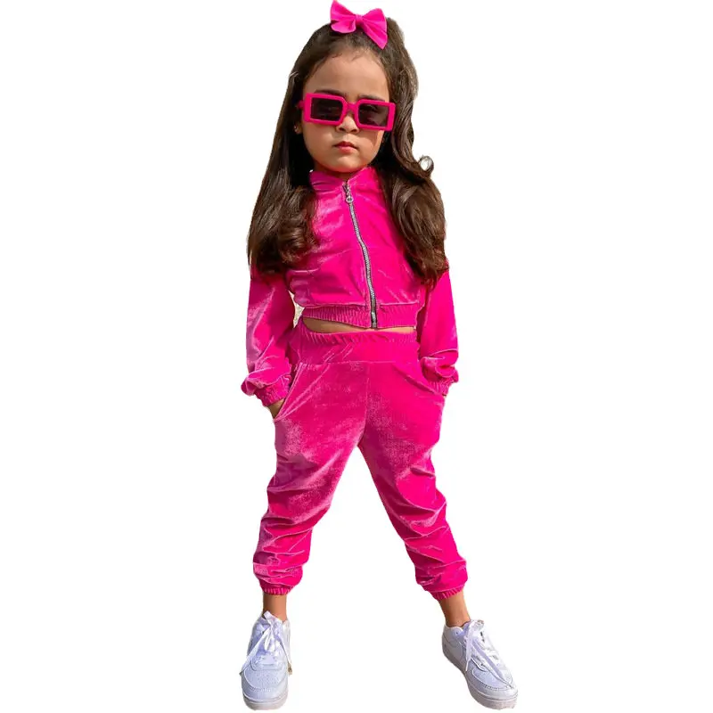 1-8Y Kids Girls Clothes Set Long Sleeve Crop Hoodies+Sport Pants Child Girl Sportwear Clothing Casual Tracksuit Children Suits
1-8Y Kids Girls Clothes Set Long Sleeve Crop Hoodies+Sport Pants Child Girl Sportwear Clothing Casual Tracksuit Children Suits