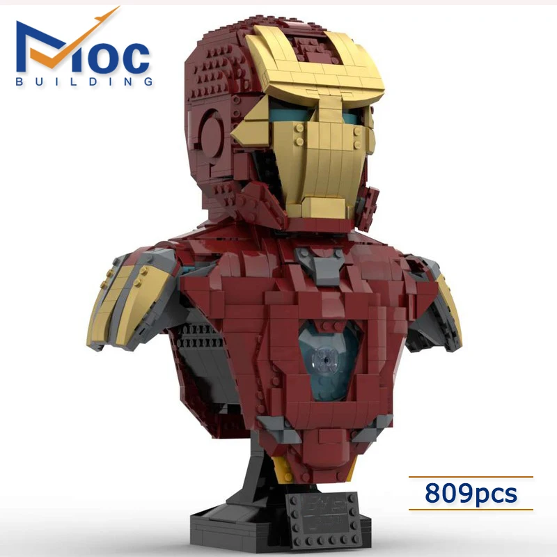 New War A Bust of Super Heroes Iron Heroe Robot Serices Classic Movie Mecha Building Block Model Set Children's Toys Gifts
New War A Bust of Super Heroes Iron Heroe Robot Serices Classic Movie Mecha Building Block Model Set Children's Toys Gifts
