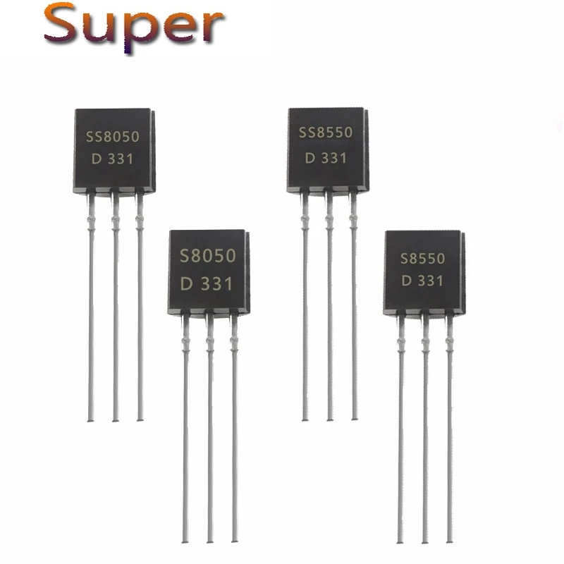 1000pcs 2N2222 2N2222A 2N2907A 2N5401 2N5551 S8050 S8550 S9012 S9013 S9014 S9015 2N3904 2N3906 2SC1815 2SA1015 S9018 TO-92
1000pcs 2N2222 2N2222A 2N2907A 2N5401 2N5551 S8050 S8550 S9012 S9013 S9014 S9015 2N3904 2N3906 2SC1815 2SA1015 S9018 TO-92