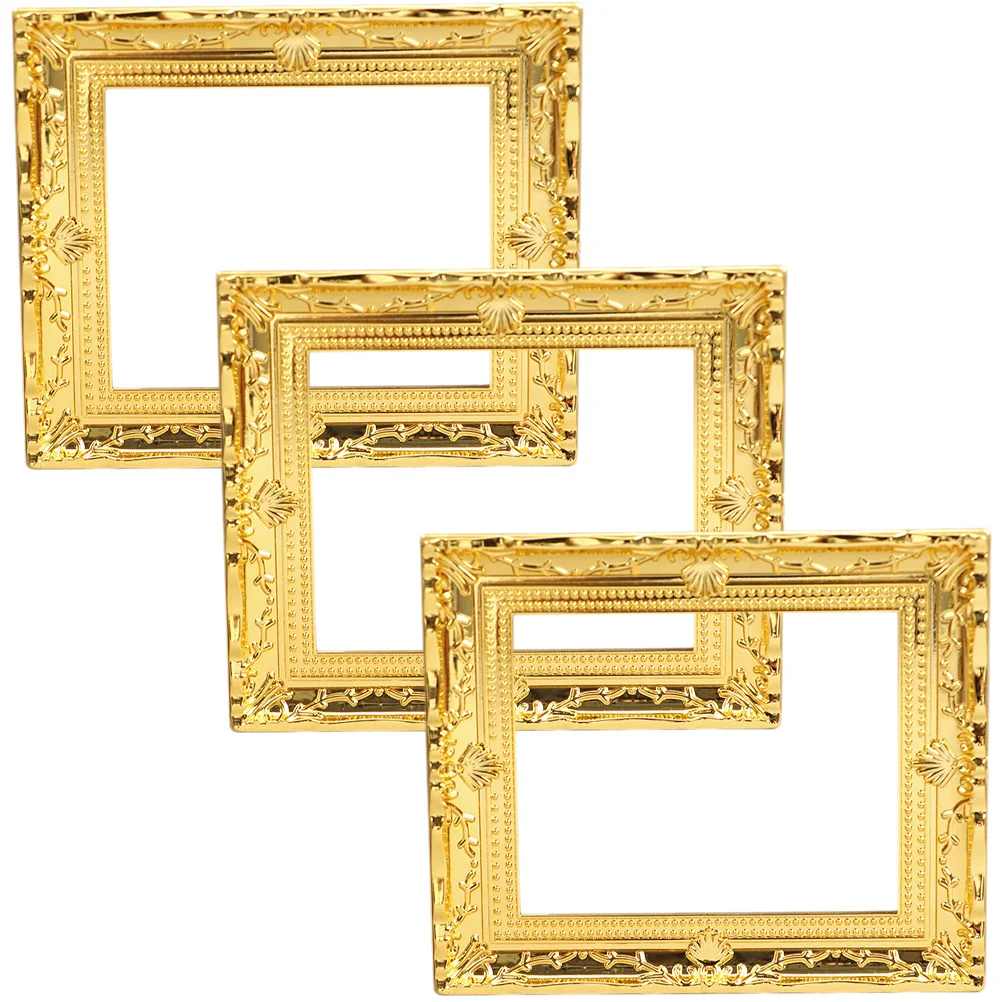 3 Pcs Dollhouse Frame Mini Ornaments Crafts Photo Kids Miniatures Frames Resin Decor Photography Model Accessories Furniture
3 Pcs Dollhouse Frame Mini Ornaments Crafts Photo Kids Miniatures Frames Resin Decor Photography Model Accessories Furniture