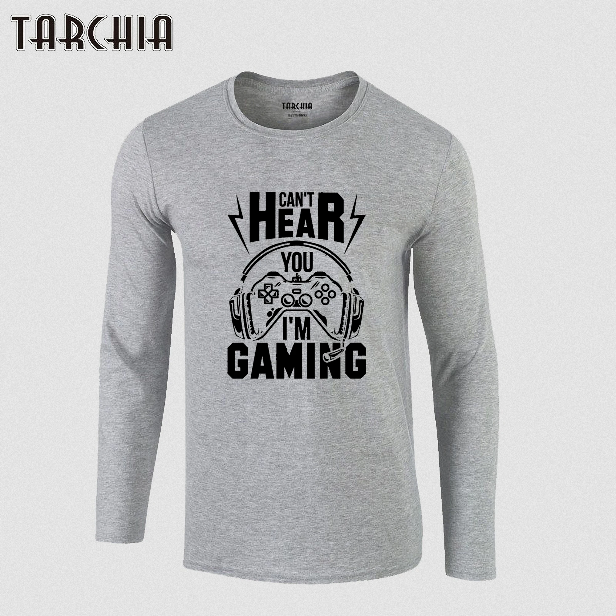 TARCHIA 2023 New Arrive Cotton Can't Hear You I'm Gaming Graphic T Shirt Men Oversized Long Sleeve Oversized T-Shirt Camisetas
TARCHIA 2023 New Arrive Cotton Can't Hear You I'm Gaming Graphic T Shirt Men Oversized Long Sleeve Oversized T-Shirt Camisetas