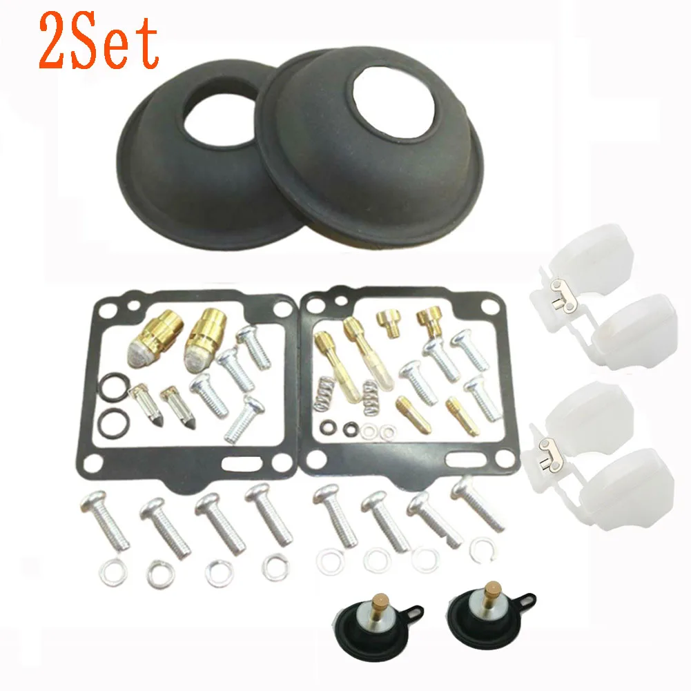 2Set Carburetor Repair Kit Float Diaphragm Vacuum For XV750 Virago XV 750 1988-1997 Durable Longlife Corrosion-anti Stable
2Set Carburetor Repair Kit Float Diaphragm Vacuum For XV750 Virago XV 750 1988-1997 Durable Longlife Corrosion-anti Stable