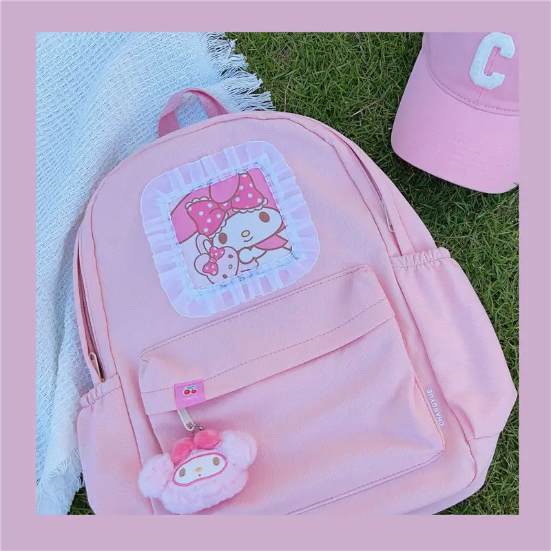 Sanrio Kawaii Anime My Melody Schoolbag Students Cute Cartoon Girly Heart Backpack Leisure Storage Bag Lovely Toys for Kids
Sanrio Kawaii Anime My Melody Schoolbag Students Cute Cartoon Girly Heart Backpack Leisure Storage Bag Lovely Toys for Kids