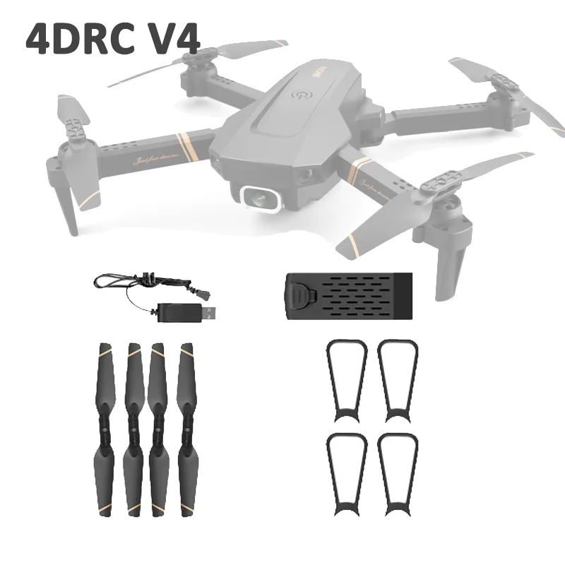 4DRC V4 Live Video Drone Original Spare Part Lipo Battery USB Charger Cable Propeller Protective Frame Front Rear Arm with Motor
4DRC V4 Live Video Drone Original Spare Part Lipo Battery USB Charger Cable Propeller Protective Frame Front Rear Arm with Motor