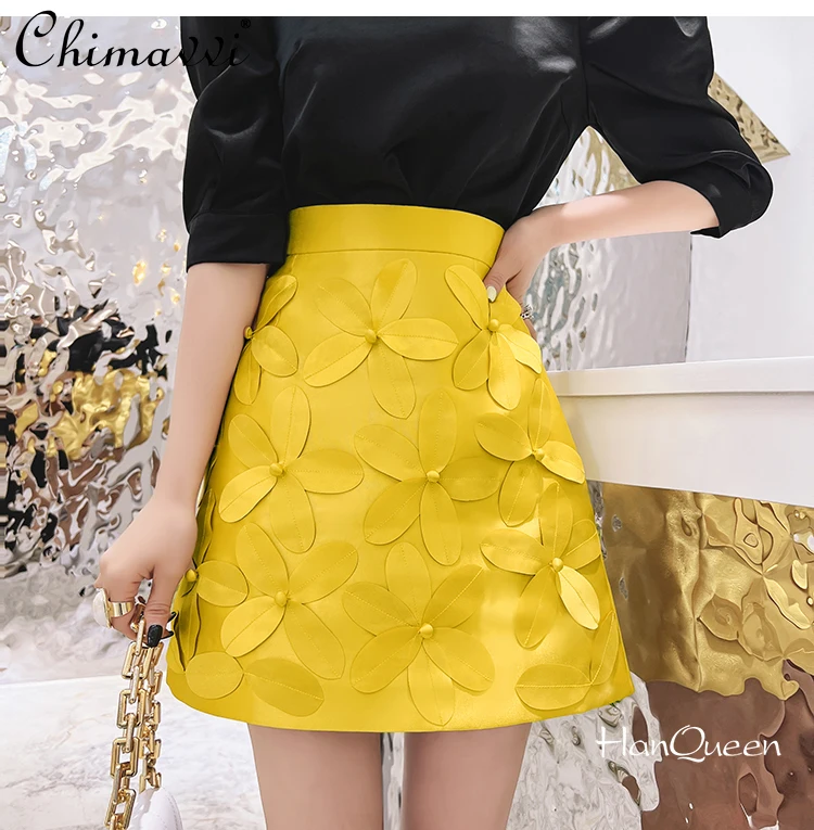 Three-Dimensional Flower Skirt for Women 2022 Korean Fashion Slimming High Waist All-Matching Design Short Temperamental Skirt
Three-Dimensional Flower Skirt for Women 2022 Korean Fashion Slimming High Waist All-Matching Design Short Temperamental Skirt
