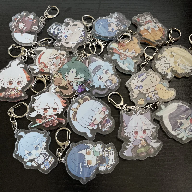 Hot Anime Genshin Impact Xiao Keyrings Acrylic Figure Venti Hutao Kaedehara Kazuha Key Chains Bags Keychain Decoration Fans Gift
Hot Anime Genshin Impact Xiao Keyrings Acrylic Figure Venti Hutao Kaedehara Kazuha Key Chains Bags Keychain Decoration Fans Gift