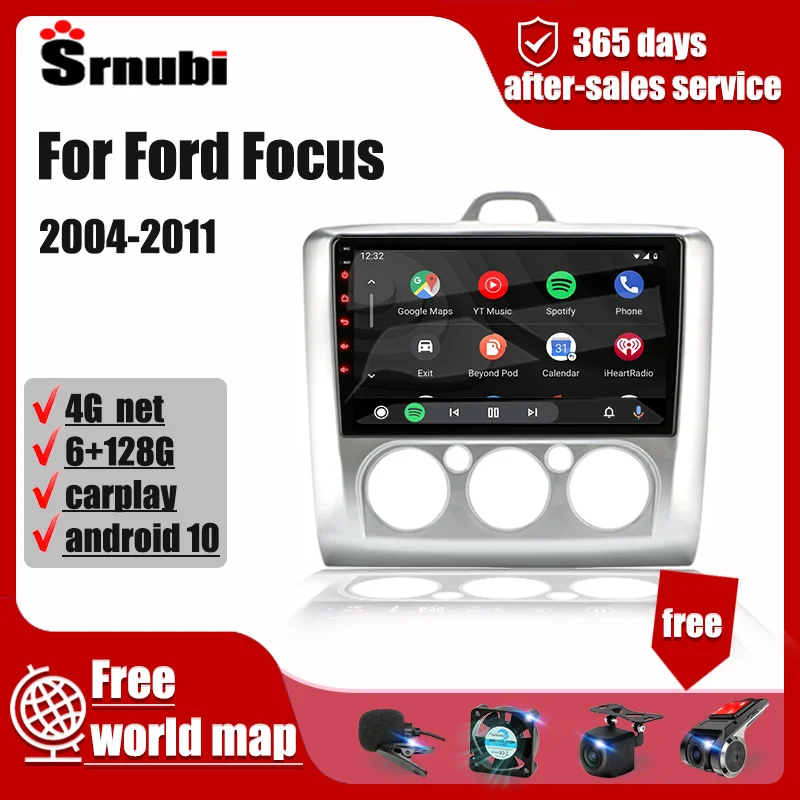 For Ford Focus 2 3 Exi MT AT Mk2/3 2004-2011 Android 4G Car Radio Multimedia Player 2din Navigation Speaker Stereo Carplay Audio
For Ford Focus 2 3 Exi MT AT Mk2/3 2004-2011 Android 4G Car Radio Multimedia Player 2din Navigation Speaker Stereo Carplay Audio