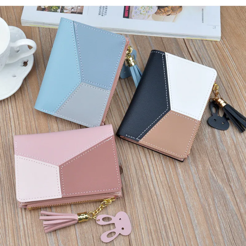 Fashion Zipper Wallets Lady Short Coin Purses Handbags Women Clutch Cards Holder PU Leather Wallet
Fashion Zipper Wallets Lady Short Coin Purses Handbags Women Clutch Cards Holder PU Leather Wallet