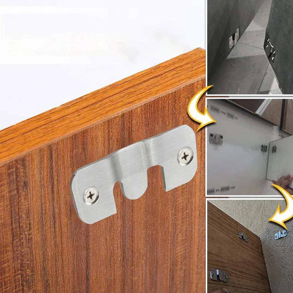 Z-clips Hooks Stainless Steel Hanging Picture Hardware Accessories Hardware Pendant Hooks Set Photo Frame Hook
Z-clips Hooks Stainless Steel Hanging Picture Hardware Accessories Hardware Pendant Hooks Set Photo Frame Hook