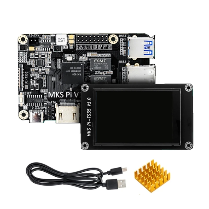 MKS PI V1.1 Control Card PI-TS35 Klipper Screen for Voron 3D Printer Motherboard
MKS PI V1.1 Control Card PI-TS35 Klipper Screen for Voron 3D Printer Motherboard