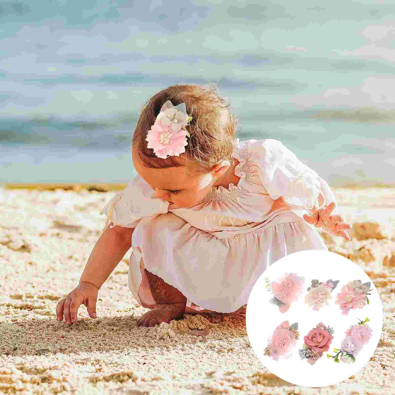 2pcs Floral Hair Clips Adorable Durable Flower Hair Barrette Alligator Hair Clips for Baby Girls Kids Toddler
2pcs Floral Hair Clips Adorable Durable Flower Hair Barrette Alligator Hair Clips for Baby Girls Kids Toddler