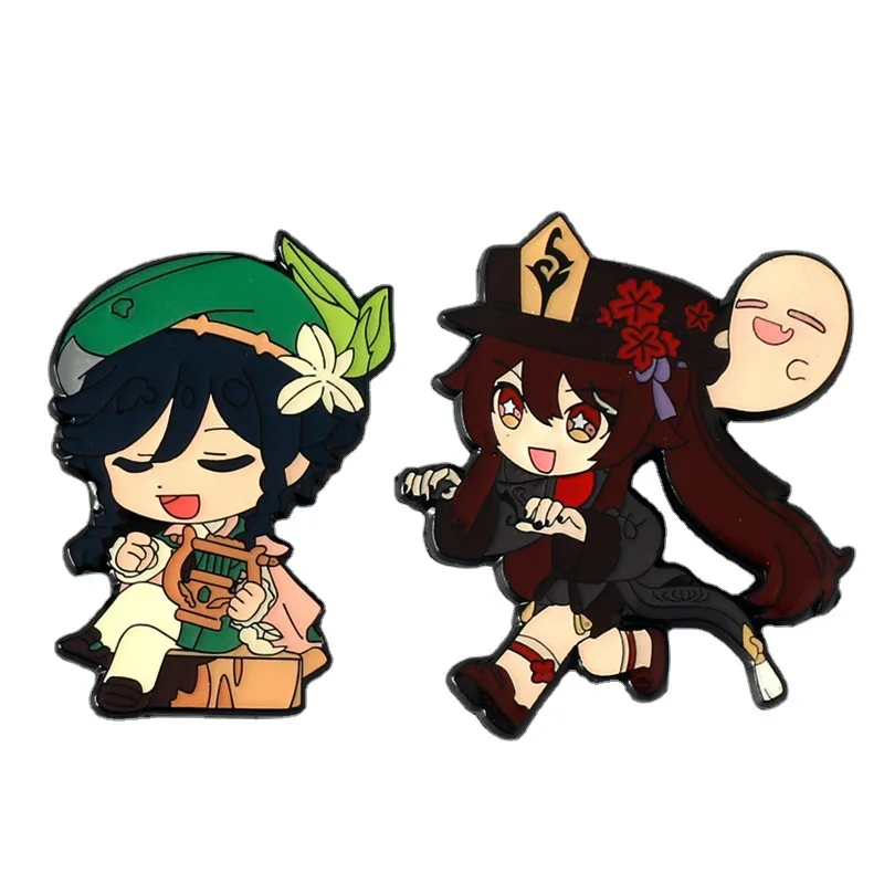 Genshin Impact Anime Character Brooch Cartoon Hu Tao Barbatos Enamel Metal Badge Fashion Lapel Pins Brooches Game Fans Gift
Genshin Impact Anime Character Brooch Cartoon Hu Tao Barbatos Enamel Metal Badge Fashion Lapel Pins Brooches Game Fans Gift