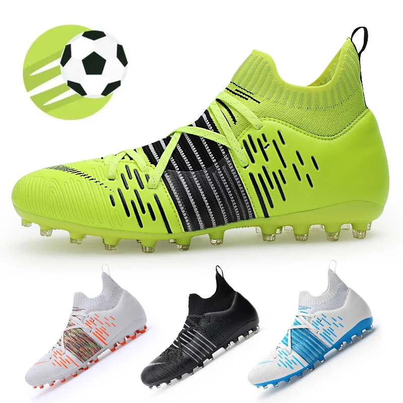 Outdoor Men's Soccer Shoes Hot Selling High Quality TF/FG Sneakers Fly Woven Breathable High Top Soccer Shoes 35-46 Yards
Outdoor Men's Soccer Shoes Hot Selling High Quality TF/FG Sneakers Fly Woven Breathable High Top Soccer Shoes 35-46 Yards