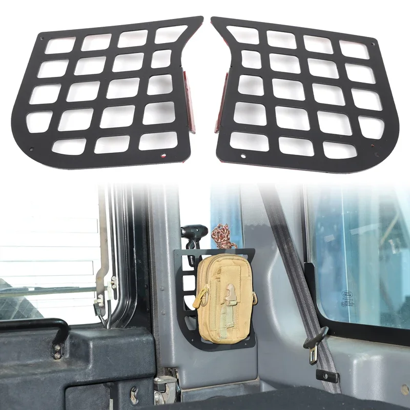 Для Land Rover Defender 90 110 130 2004-2018 алюминиевый сплав заднее окно багажника боковая полка для хранения органайзеры автомобильные аксессуары
Для Land Rover Defender 90 110 130 2004-2018 алюминиевый сплав заднее окно багажника боковая полка для хранения органайзеры автомобильные аксессуары