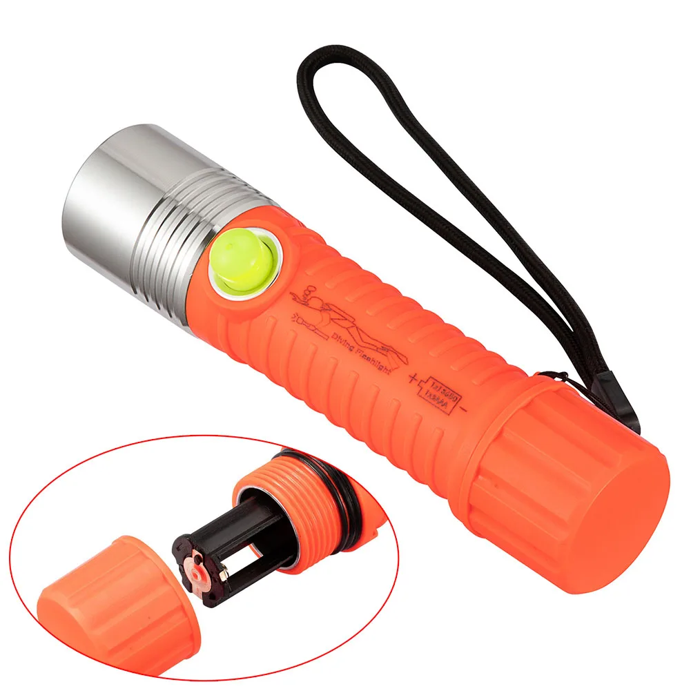 Outdoor Sports Flashlight Underwater Lamp 148x34.5mm Anti-abrasive Equipment Free-scratch Shock-proof Waterproof
Outdoor Sports Flashlight Underwater Lamp 148x34.5mm Anti-abrasive Equipment Free-scratch Shock-proof Waterproof