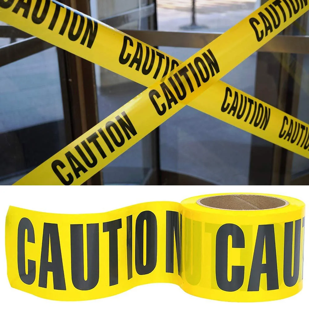 1 Roll 7.5cm*20m Caution Warning Tape Bright Yellow Black Text Adhesivefree Caution Tape Construction Vehicle Party Decortion
1 Roll 7.5cm*20m Caution Warning Tape Bright Yellow Black Text Adhesivefree Caution Tape Construction Vehicle Party Decortion