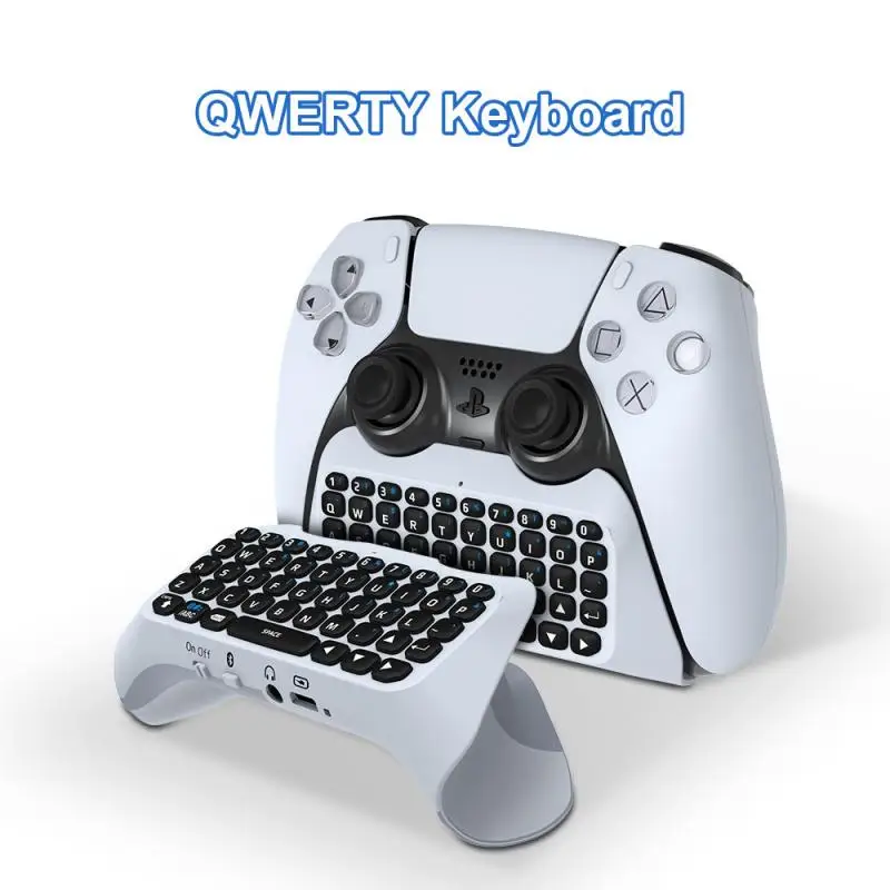 Game Controller Keyboard External Wireless Keyboard for PS5 Handle with Voice Chat Board Bluetooth 3.0 Game Accessories
Game Controller Keyboard External Wireless Keyboard for PS5 Handle with Voice Chat Board Bluetooth 3.0 Game Accessories