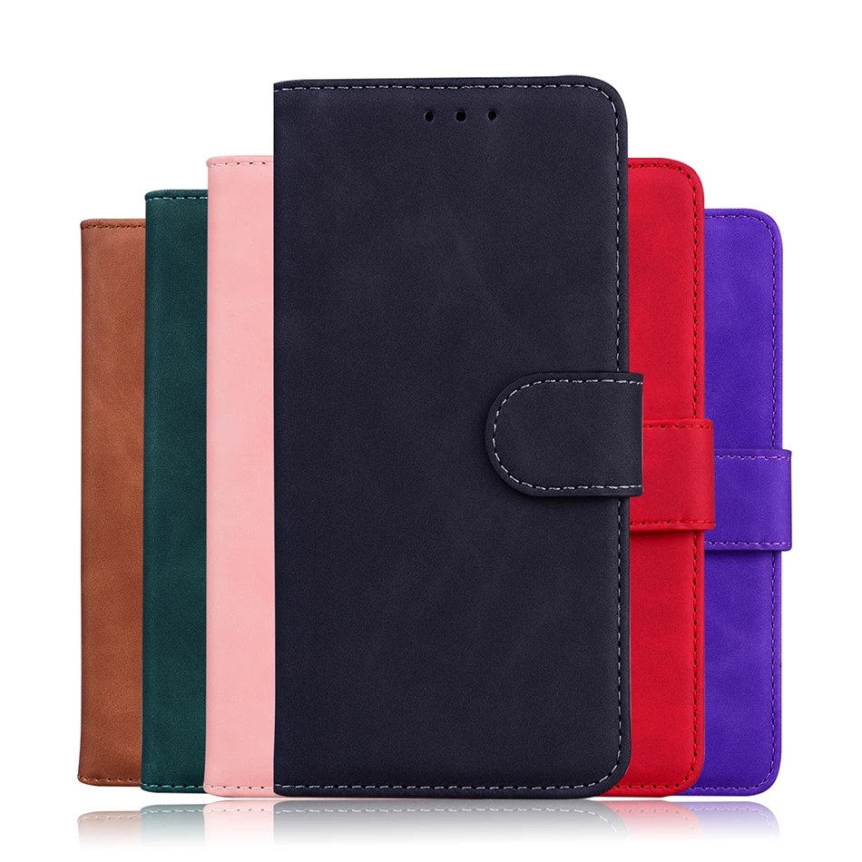 

Leather Wallet Flip Case For Realme 5 5S 5i 7 7i 8 8i 9i 9 Pro Plus C12 C15 C21 C25 C25S Narzo 30A 50A 50i Card Slot Book Cover