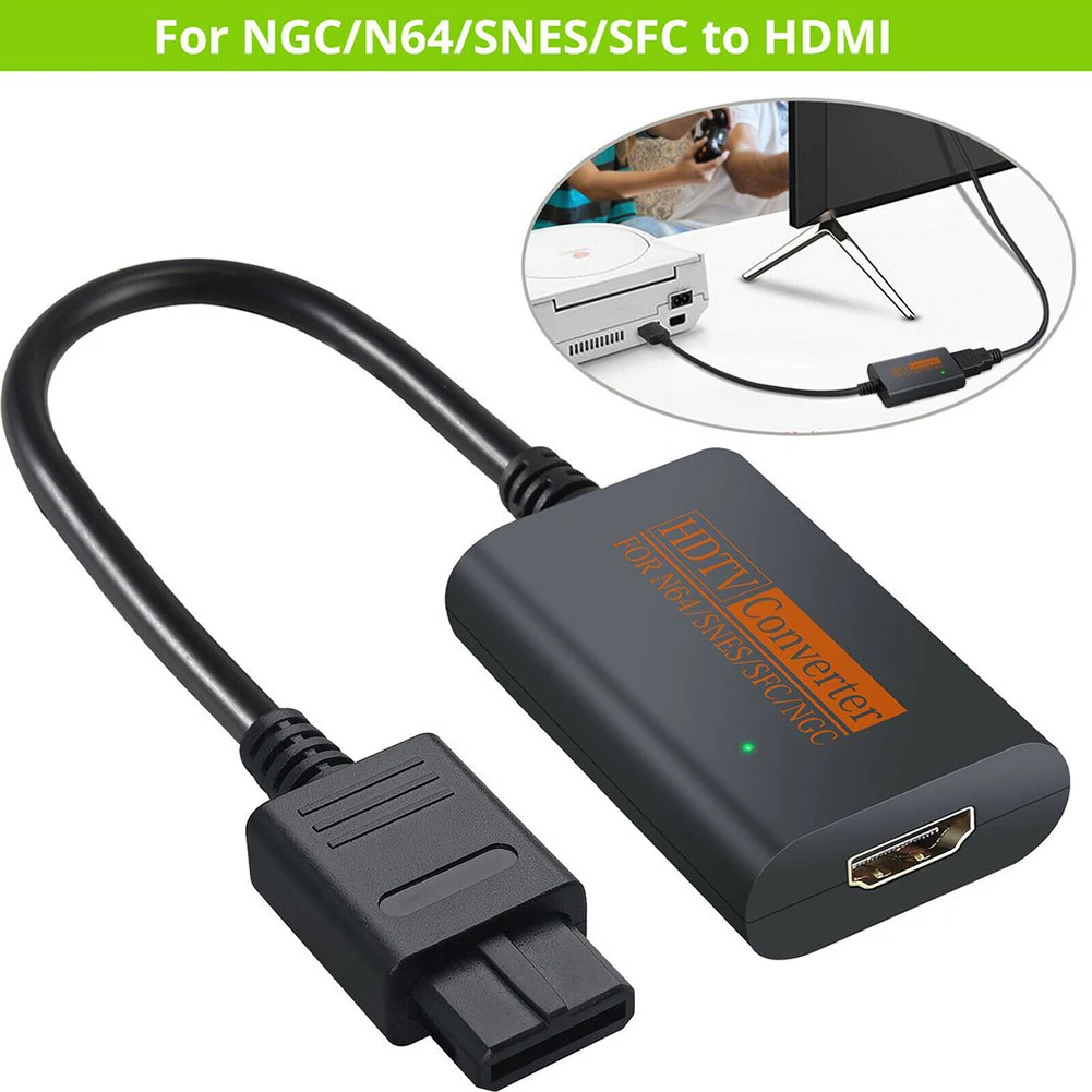 Совместимость с N64 и HDMI подходит для Nintendo64 N64/SNES/SFC/NGC 1080P преобразователи Plug And Play Full 720p режим дисплея
Совместимость с N64 и HDMI подходит для Nintendo64 N64/SNES/SFC/NGC 1080P преобразователи Plug And Play Full 720p режим дисплея